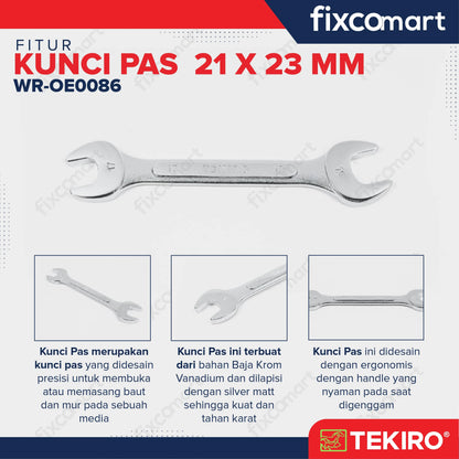 Tekiro Kunci Pas 21 X 23 mm FIXCOMART