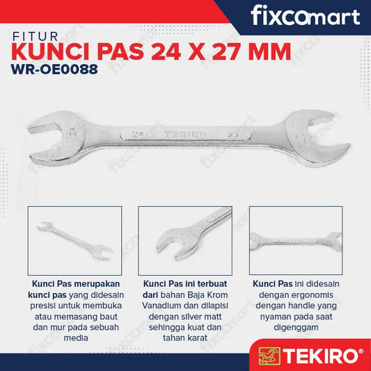 Tekiro Kunci Pas 24 X 27 mm FIXCOMART