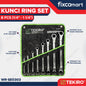 Tekiro Kunci Ring Set 8 Pcs 1/4 - 1 1/4 Inch / Kunci Ring Inch Set FIXCOMART