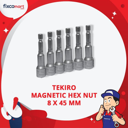 Tekiro Magnetic Hex Nut 8 X 45 mm / Kunci Baut Roofing
