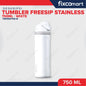 🎁 FIXCOMART TUMBLER STAINLESS 304 GAGANG 750ML - Botol Minum besar Menjaga suhu Panas dan Dingin portable BPA FREE STAINLESS  - Botol Minum 750ML (100% off)