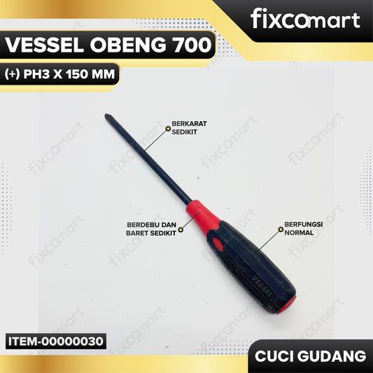 GARAGE SALE - VESSEL Obeng 700 (+) PH3 X 150 mm