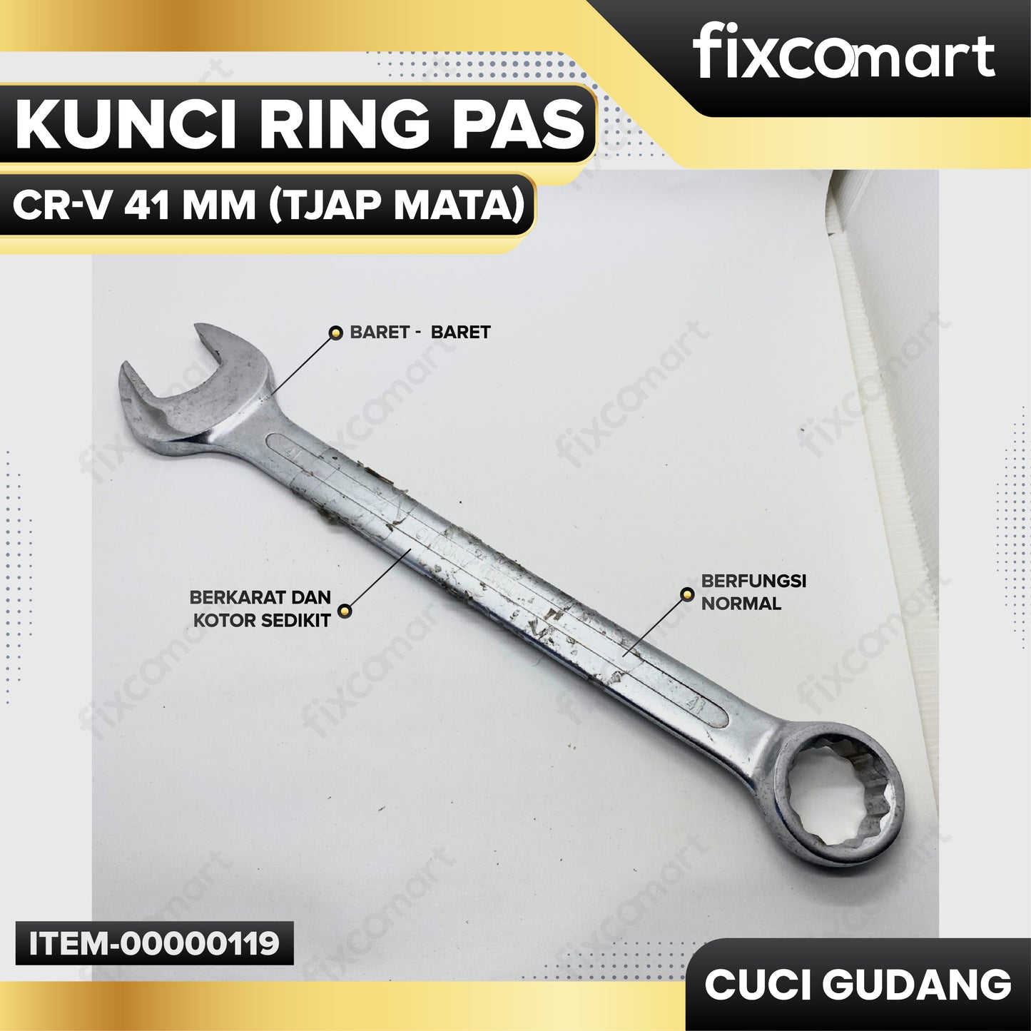 GARAGE SALE - Tjap Mata Kunci Ring Pas CR-V 41 mm