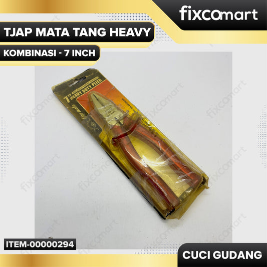 GARAGE SALE - Tjap Mata Tang Heavy Duty Kombinasi - 7 inch