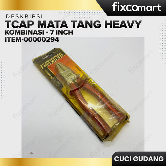GARAGE SALE - Tjap Mata Tang Heavy Duty Kombinasi - 7 inch