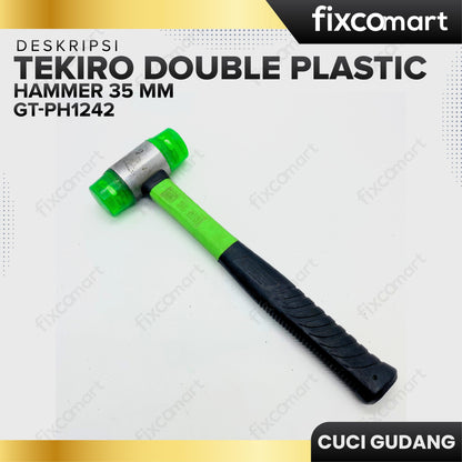 GARAGE SALE - TEKIRO Double Plastic Hammer 35 Mm Palu Plastik 35 MM