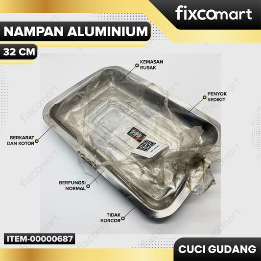 GARAGE SALE - Nampan Aluminium 32 Cm