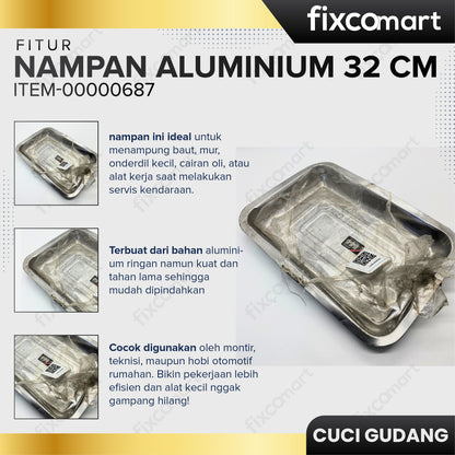 GARAGE SALE - Nampan Aluminium 32 Cm