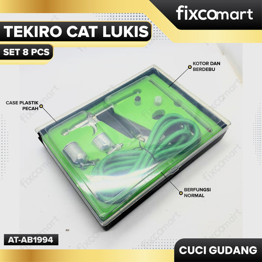 GARAGE SALE - TEKIRO Cat Lukis Set 8 Pcs