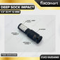 AMERICAN TOOL 1/2" Dr. Deep Sock Impact 6 PT 12 mm