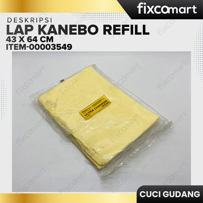 GARAGE SALE - Lap Kanebo Refill (Non Brand) Ukuran 43 x 64 cm