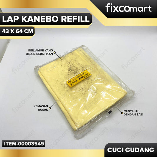 GARAGE SALE - Lap Kanebo Refill (Non Brand) Ukuran 43 x 64 cm