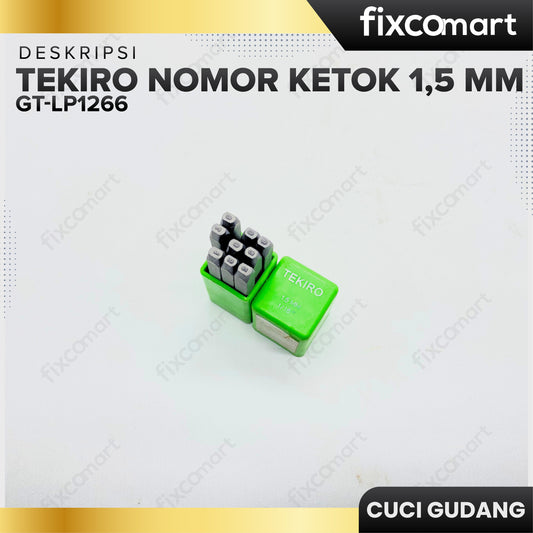 GARAGE SALE - TEKIRO Nomor Ketok 1.5 mm