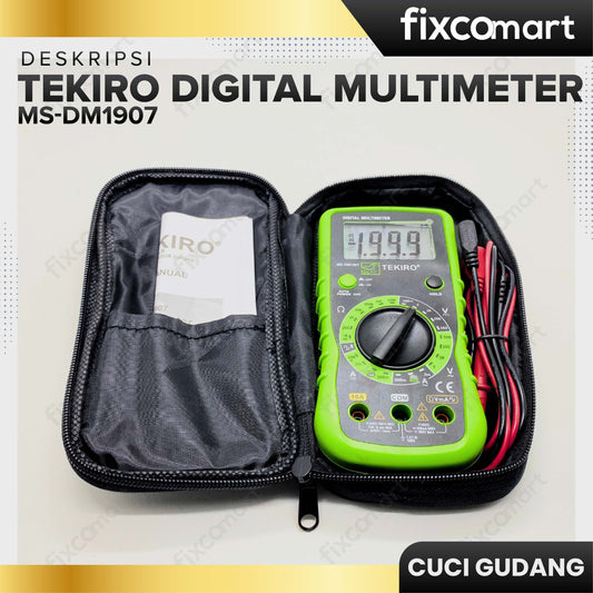 GARAGE SALE - TEKIRO Digital Multimeter