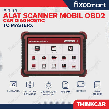 ThinkCar MasterX Alat Scanner Mobil OBD2 Car Diagnostic - THINKCAR TC-MASTERX – Alat Scanner Mobil OBD2 Car Diagnostic