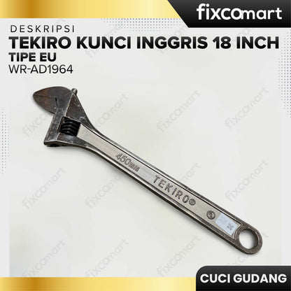 GARAGE SALE - TEKIRO Kunci Inggris 18" Tipe Eu
