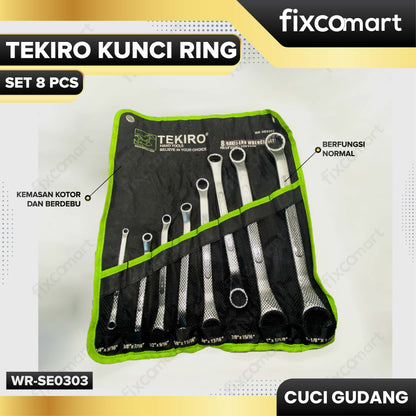 GARAGE SALE - TEKIRO Kunci Ring Set 8 Pcs
