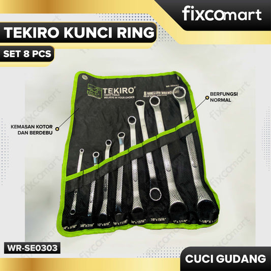 GARAGE SALE - TEKIRO Kunci Ring Set 8 Pcs