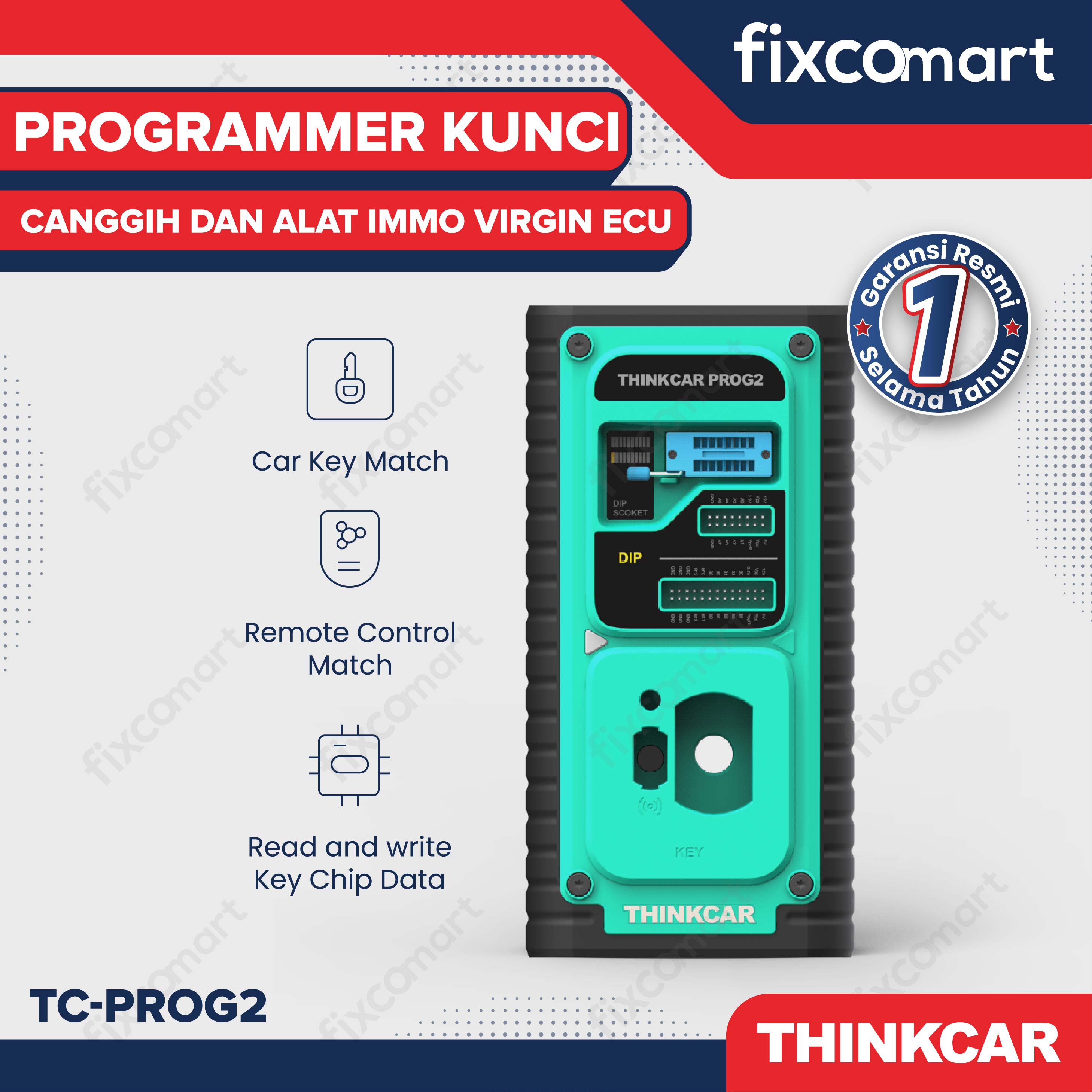 ThinkCar Prog2 Alat Scanner Mobil OBD2 Car Diagnostic - Thinkcar TC-PR ...