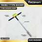 GARAGE SALE - TEKIRO T-Type Socket 11 Mm Gagang Karet
