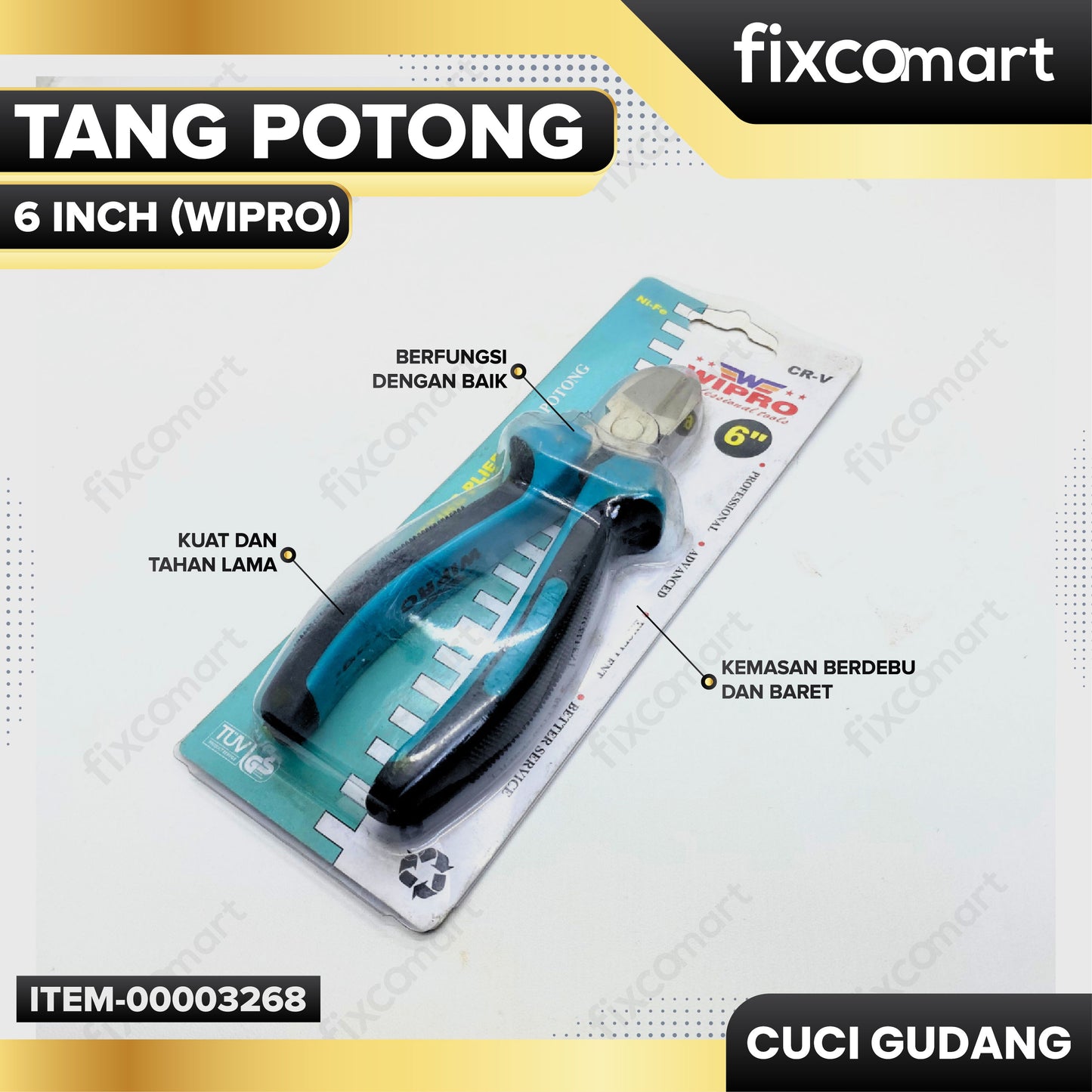 GARAGE SALE - WIPRO Tang Potong 6 Inch