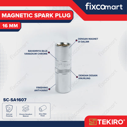 TEKIRO 3/8" DR. K BUSI MAGNET 16 MM