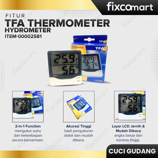 GARAGE SALE - TFA Thermometer Hydrometer
