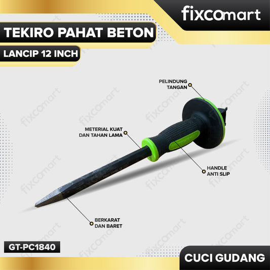 GARAGE SALE - TEKIRO Pahat Beton Lancip 12"