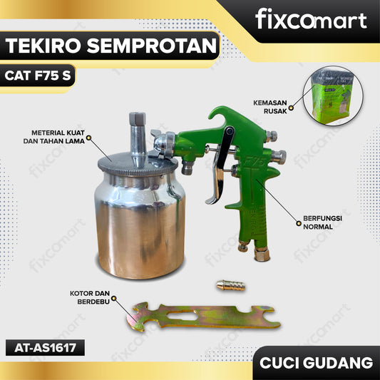 GARAGE SALE - TEKIRO Semprotan Cat F75 S
