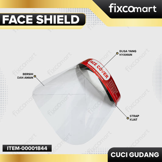 GARAGE SALE - Face Shield Face Cover Tebal Faceshield Pelindung Wajah