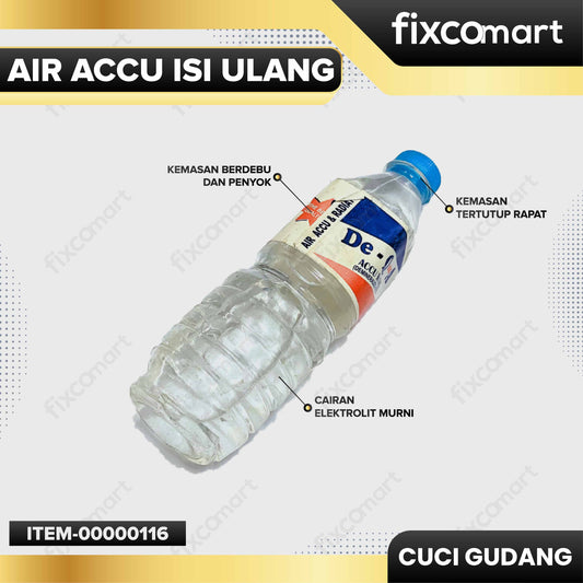 GARAGE - Air Accu Isi Ulang