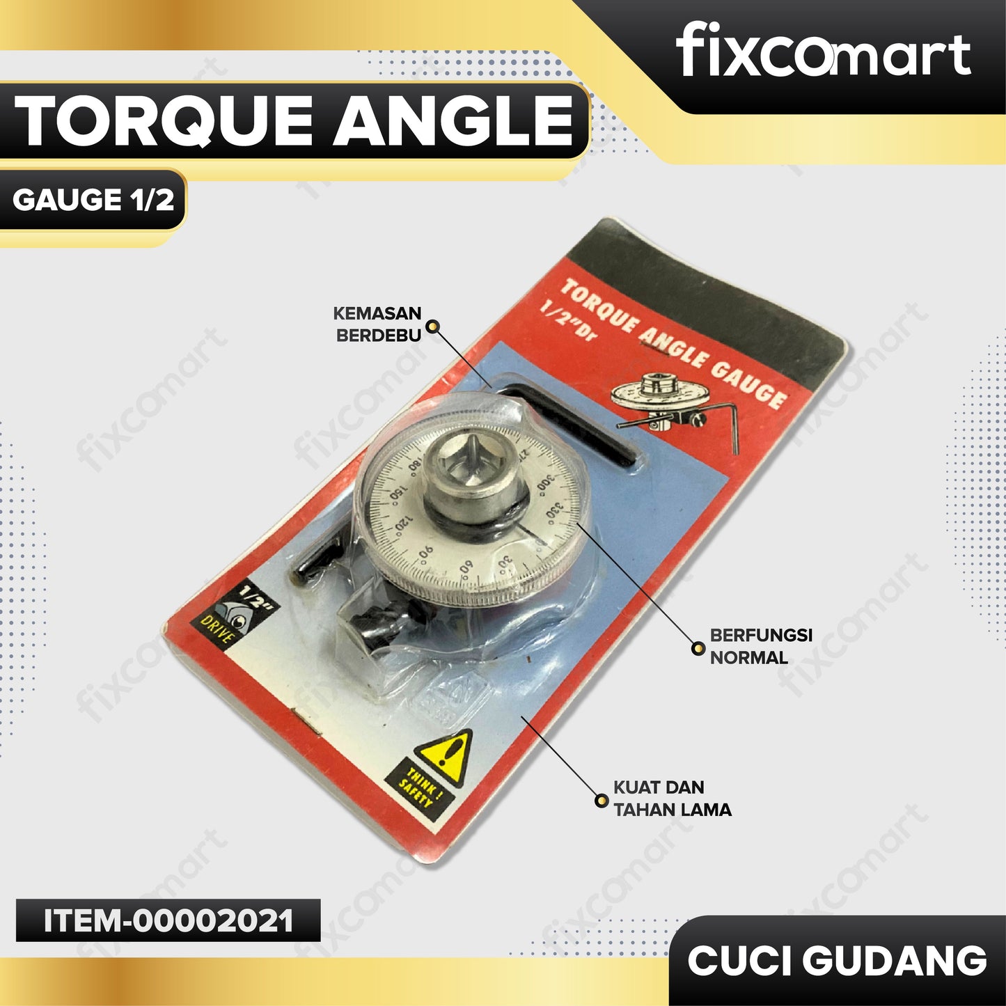 GARAGE SALE - Torque Angle Gauge 1/2