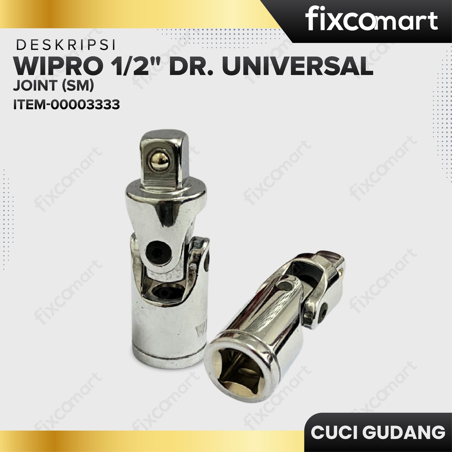 GARAGE SALE - WIPRO 1/2" DR. Universal Joint (SM)