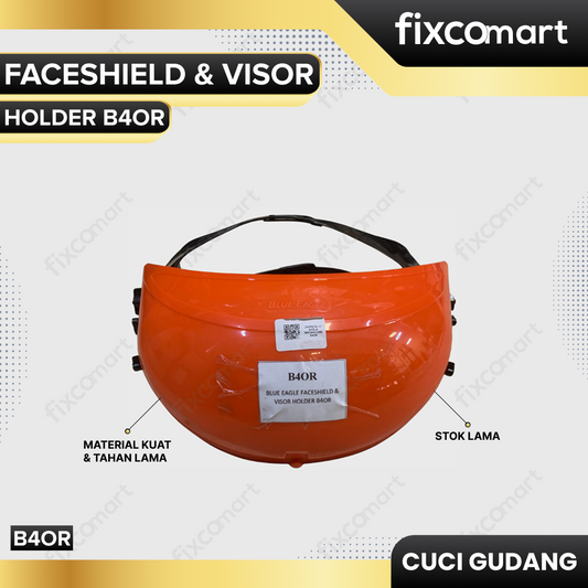 GARAGE SALE - BLUE EAGLE FACESHIELD & VISOR HOLDER B4OR