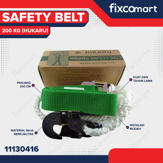 SAFETY BELT HIKARU Kapasitas 200 KG