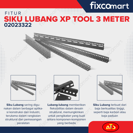 SIKU LUBANG XP TOOL 36MMX36MMX2MMX2.5KGX3M