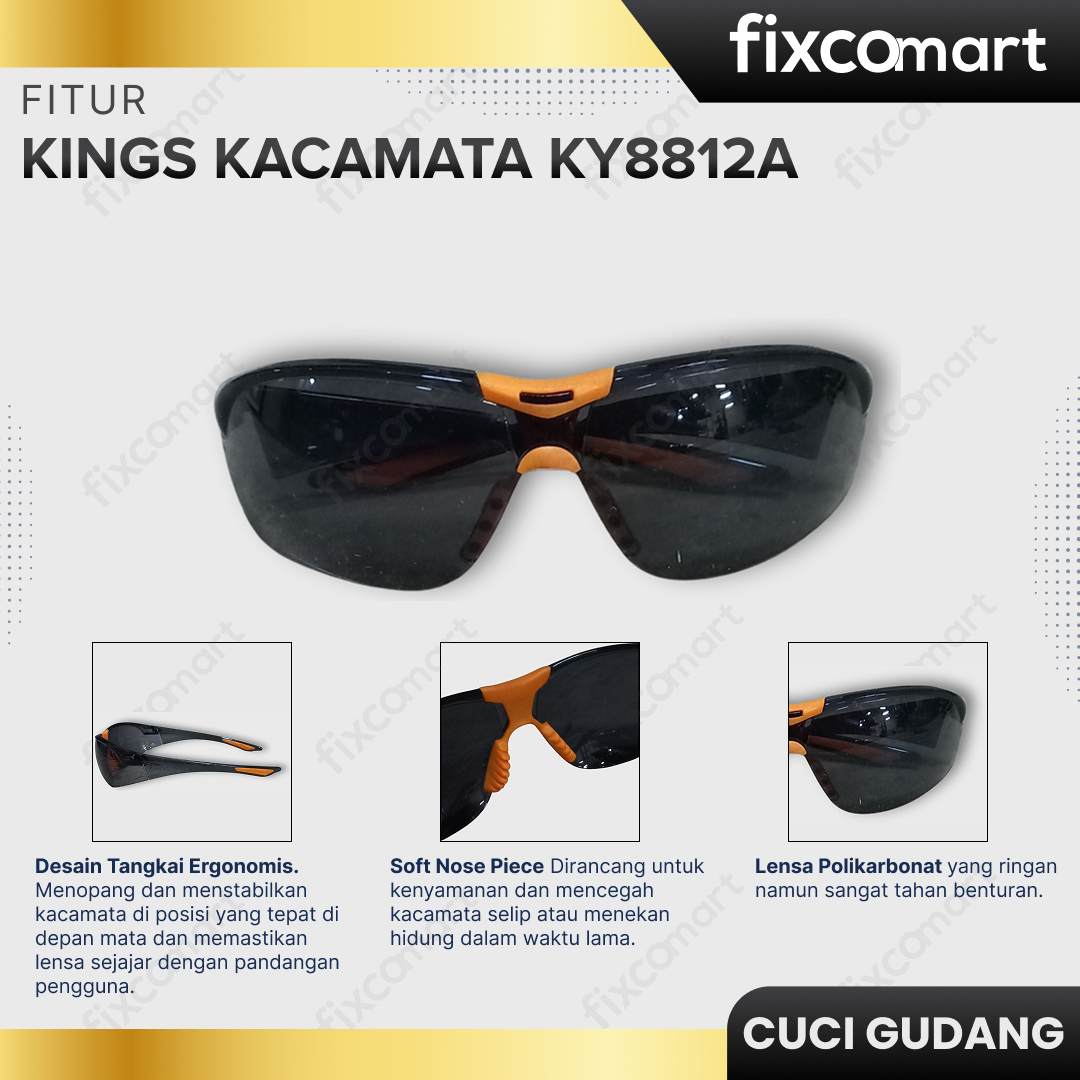 GARAGE SALE - KINGS KACA MATA KINGS VIVA KY 8812A DARK