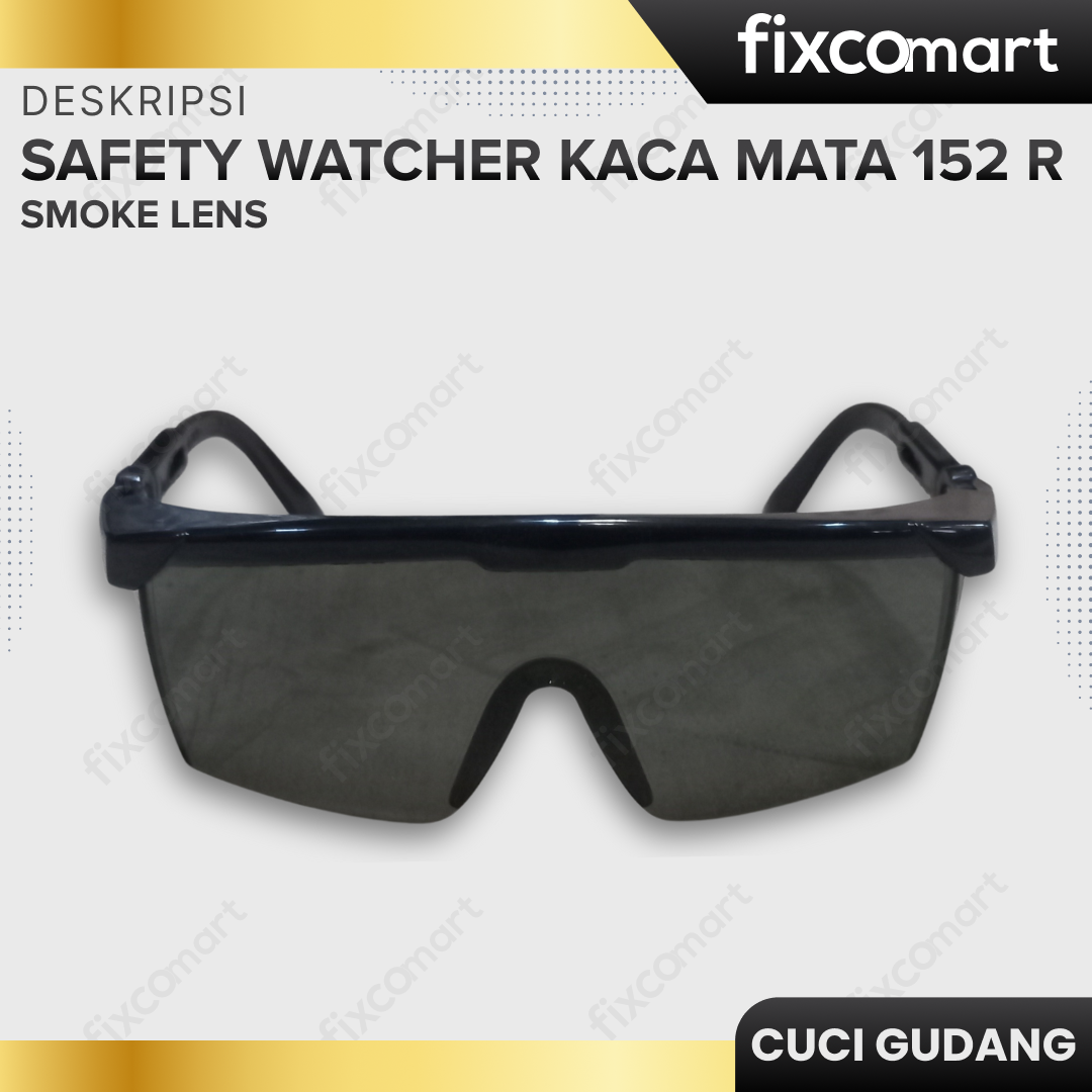 GARAGE SALE - SAFETY WACHTER KACA MATA 152 R SMOKE LENS