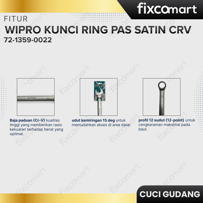 GARAGE SALE -  WIPRO KUNCI RING PAS SATIN CRV 22mm