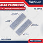 Fixcomart Pro Cleening Refill Kain Microfiber Pembersih Kaca 3 in 1 isi 2 Pcs - Refill Window Squeegee Kain Microfiber Halus