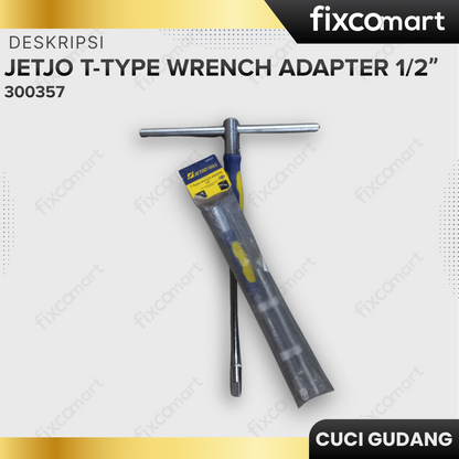 JETJO T-TYPE WRENCH ADAPTOR 1/2 INCH