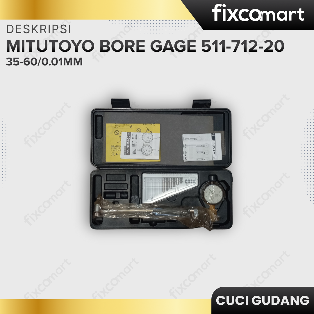 GARAGE SALE - MITUTOYO BORE GAGE 35-60/0.01MM 511-712-20