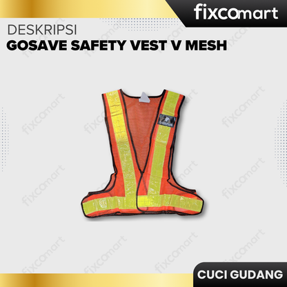 GARAGE SALE-GOSAVE SAFETY VEST V MESH