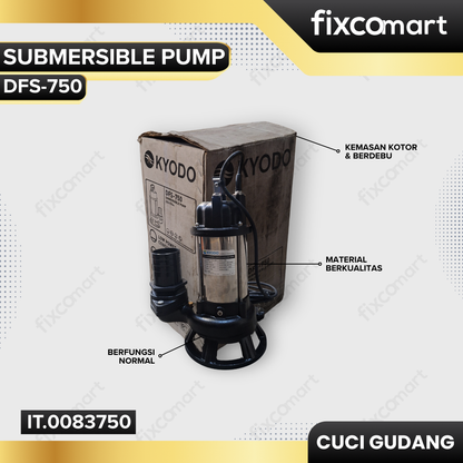GARAGE SALE - Kyodo Submersible Pump / Pompa Celup DFS-750 (3 inch)