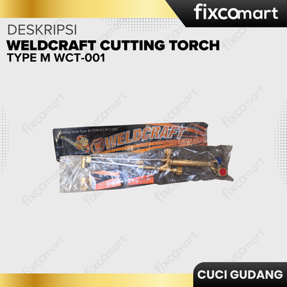 GARAGE SALE-Weldcraft Cutting Torch Type M WCT-001