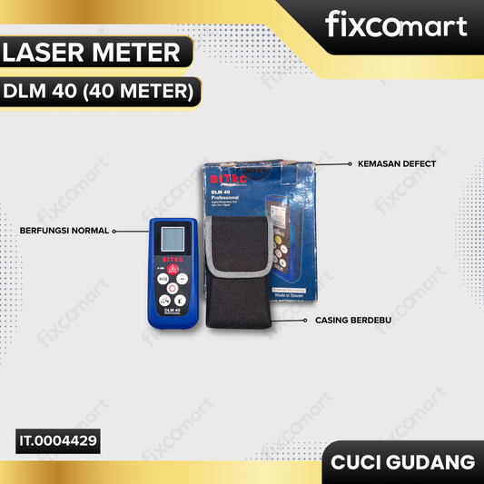 GARAGE SALE-Bitec Laser Meter DLM 40 (40 Meter)