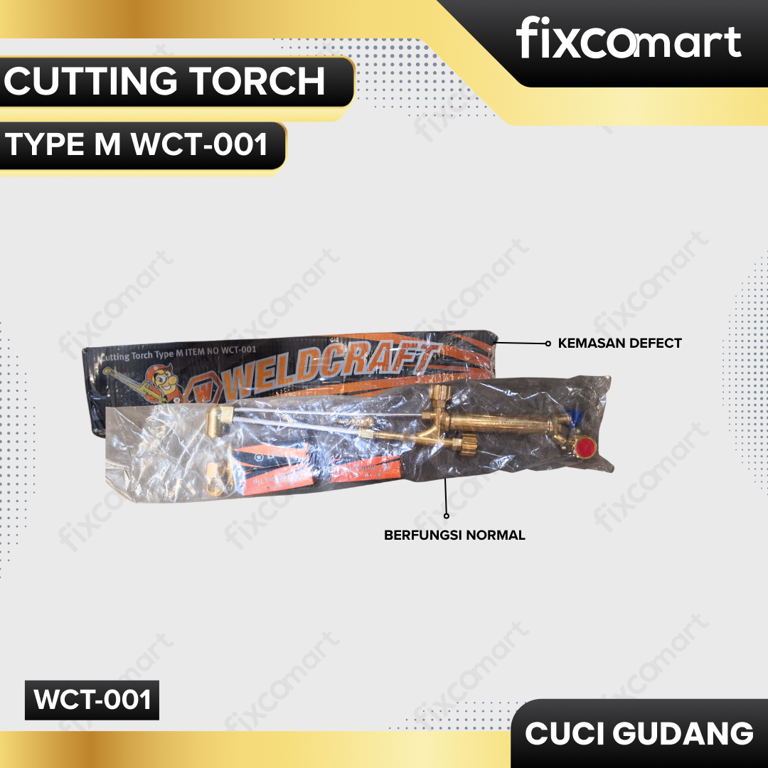 GARAGE SALE-Weldcraft Cutting Torch Type M WCT-001