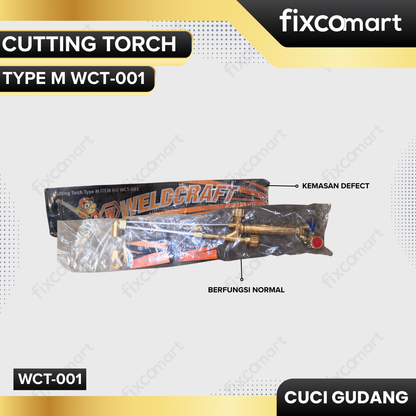 GARAGE SALE-Weldcraft Cutting Torch Type M WCT-001