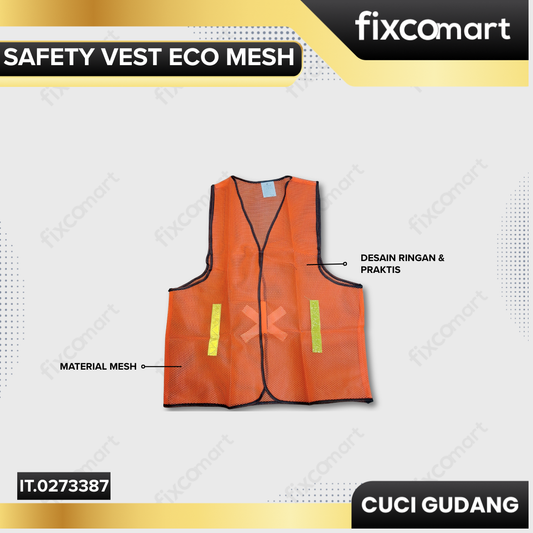 GARAGE SALE-GOSAVE SAFETY VEST ECO MESH