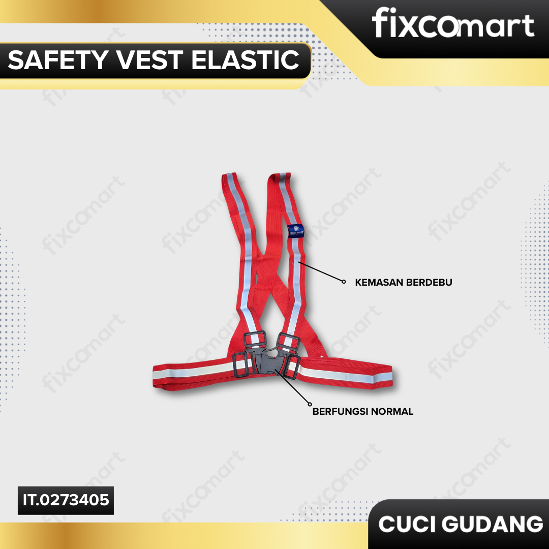 GARAGE SALE-GOSAVE SAFETY VEST ELASTIC